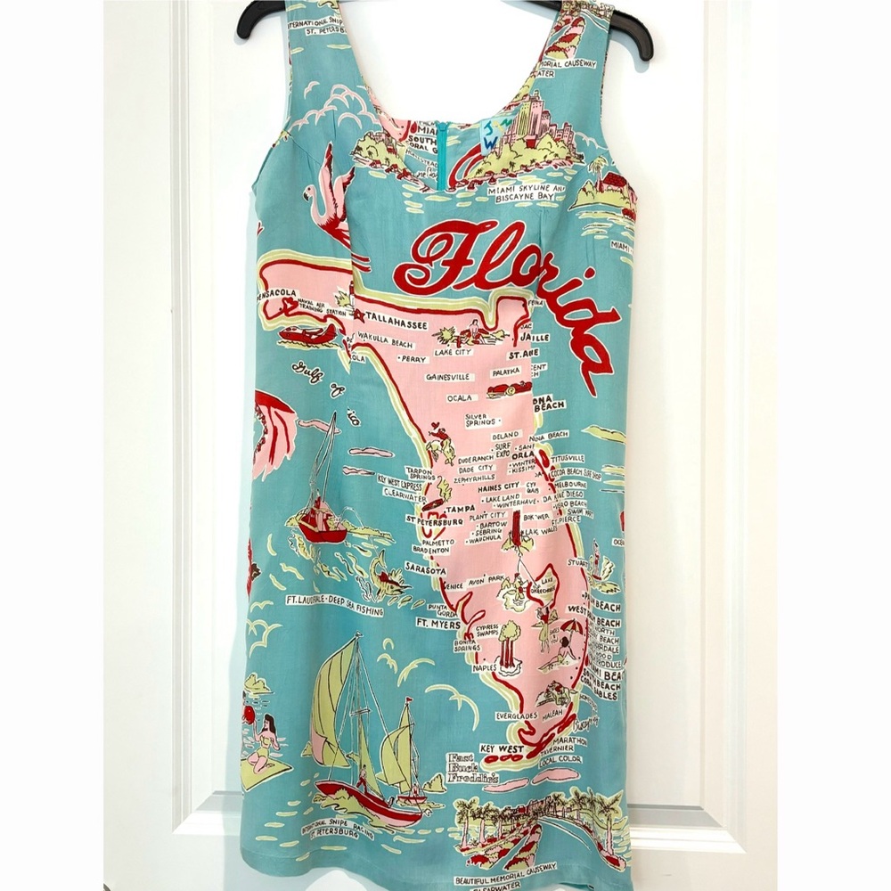 Vintage Florida Jams World Dress
